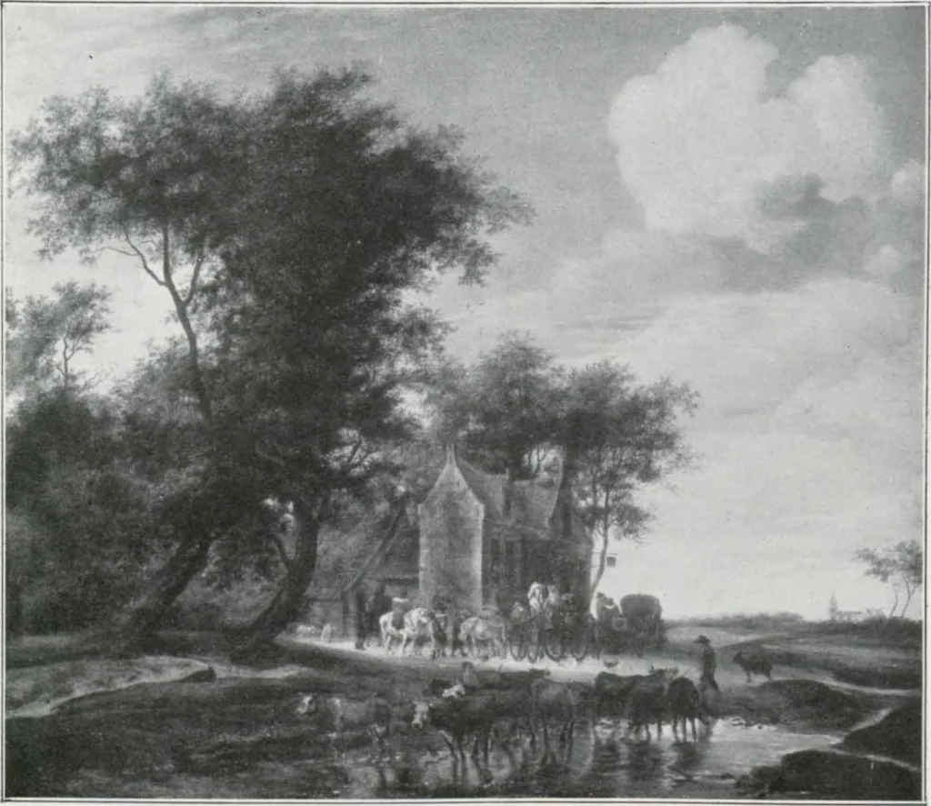 An illustration from A descriptive and illustrated catalogue of 150 paintings by old masters of the Dutch, Flemish, German, Italian, Spanish and French schools [electronic resource], 1911, leaf 81