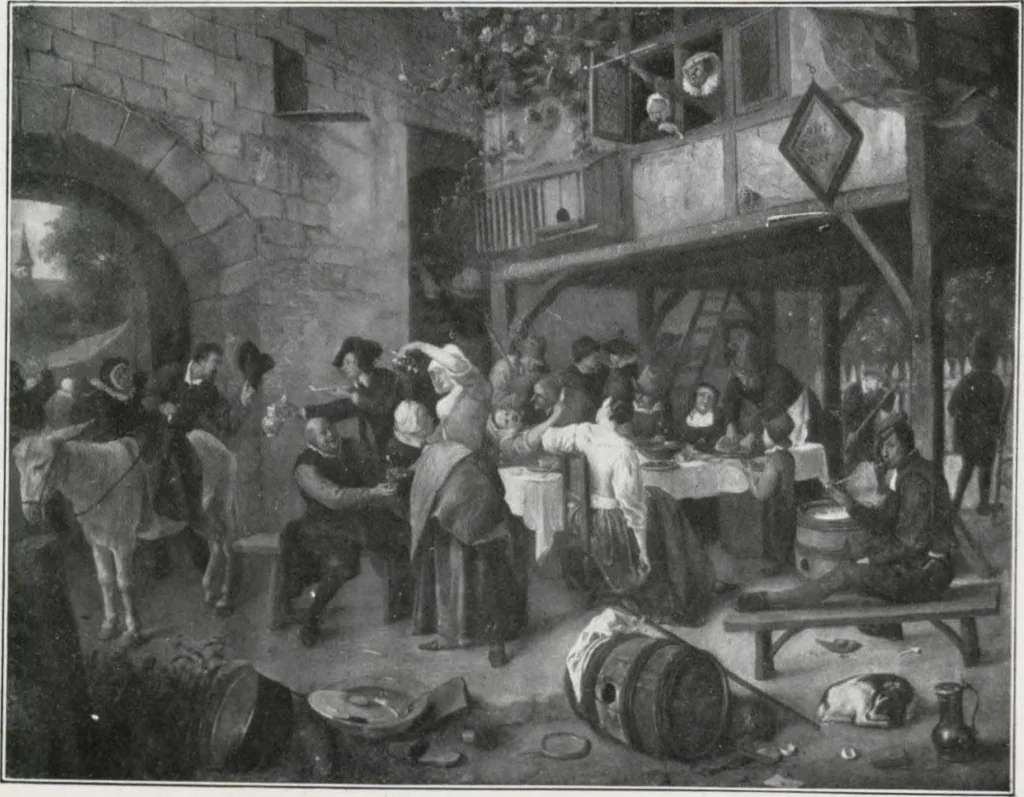 An illustration from A descriptive and illustrated catalogue of 150 paintings by old masters of the Dutch, Flemish, German, Italian, Spanish and French schools [electronic resource], 1911, leaf 87
