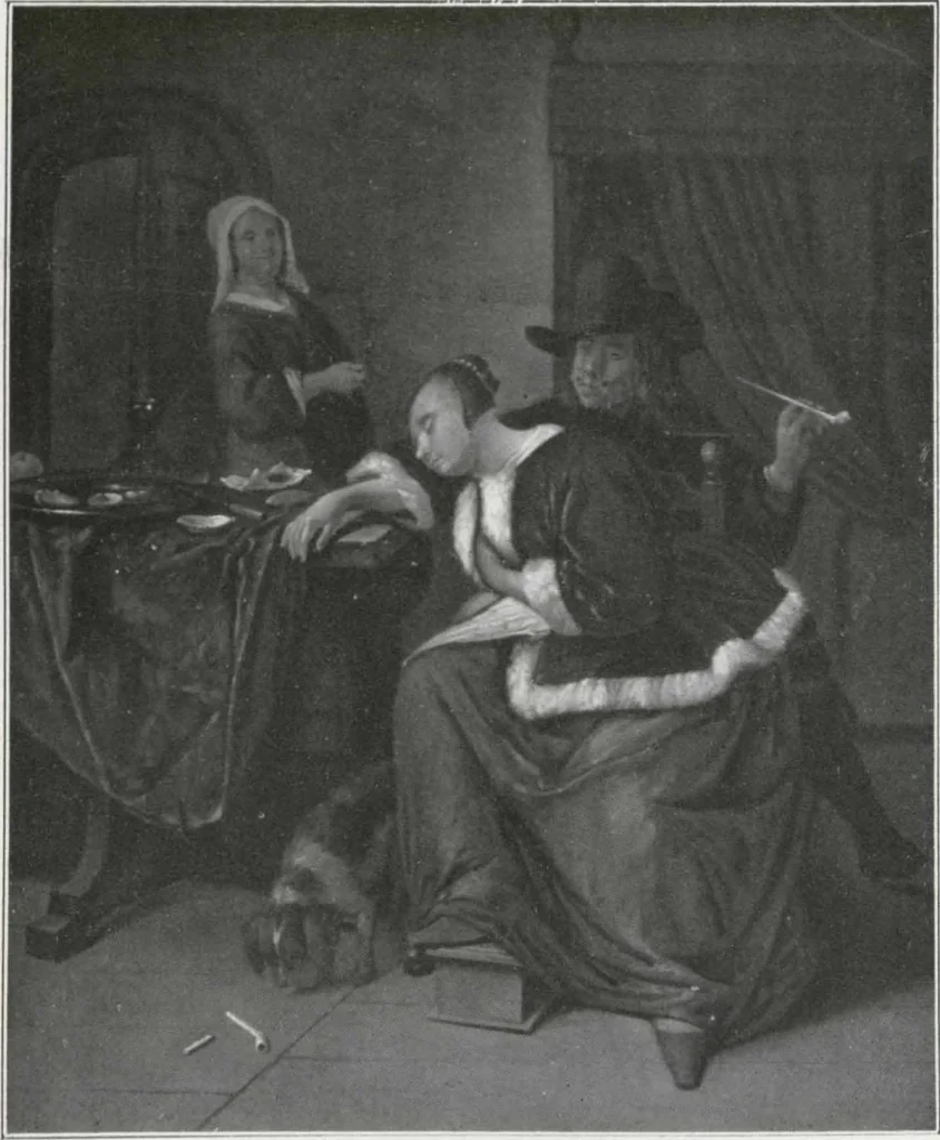 An illustration from A descriptive and illustrated catalogue of 150 paintings by old masters of the Dutch, Flemish, German, Italian, Spanish and French schools [electronic resource], 1911, leaf 89