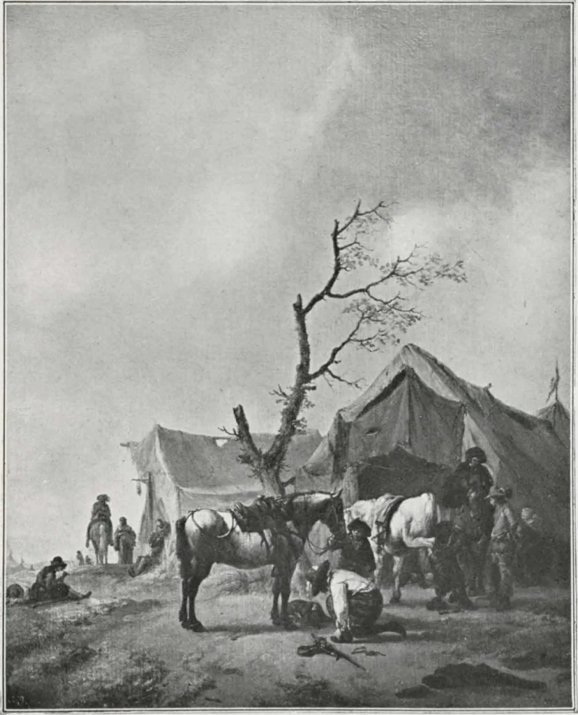 An illustration from A descriptive and illustrated catalogue of 150 paintings by old masters of the Dutch, Flemish, German, Italian, Spanish and French schools [electronic resource], 1911, leaf 97