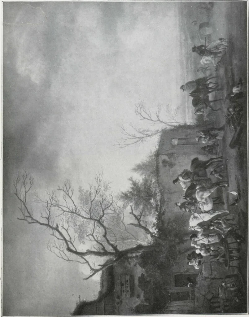 An illustration from A descriptive and illustrated catalogue of 150 paintings by old masters of the Dutch, Flemish, German, Italian, Spanish and French schools [electronic resource], 1911, leaf 99