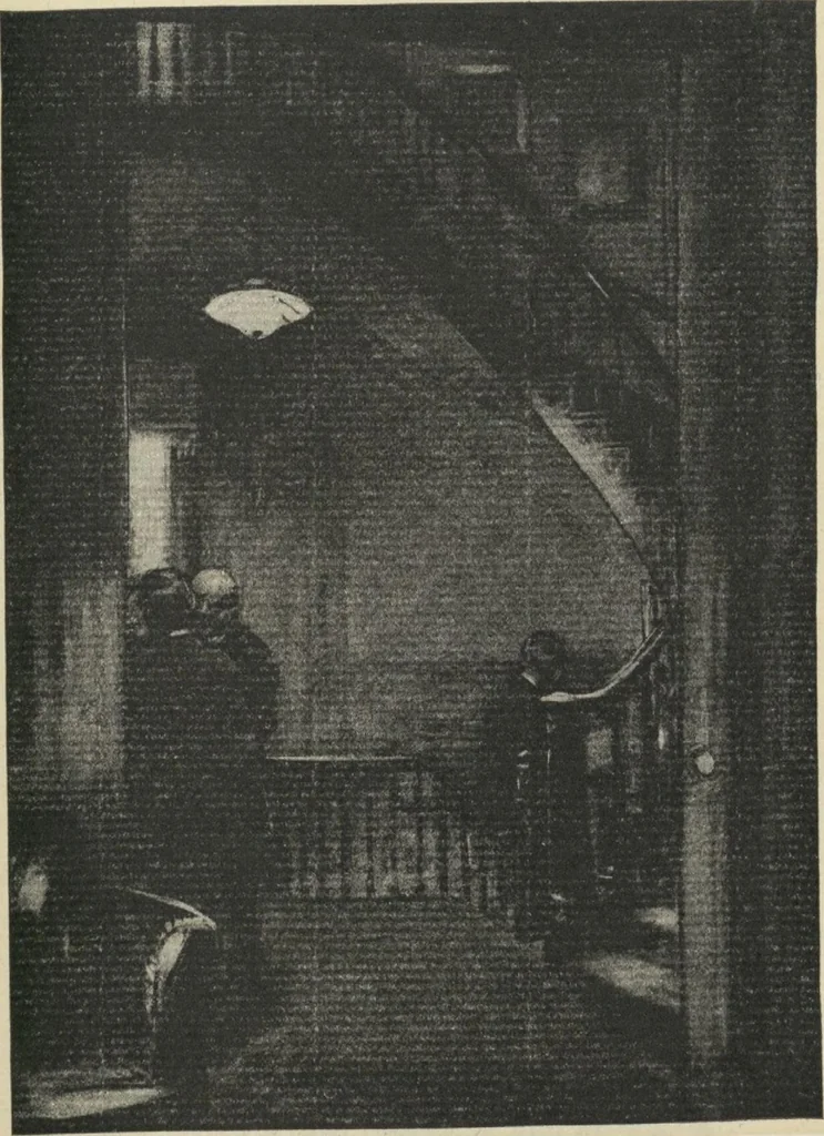 An illustration from The Salmagundi Club, being a history of its beginning as a sketch class, its public service as the Black and White Society, and its career as a club from 1871-1918, with illustrations [electronic resource], 1918, leaf 128