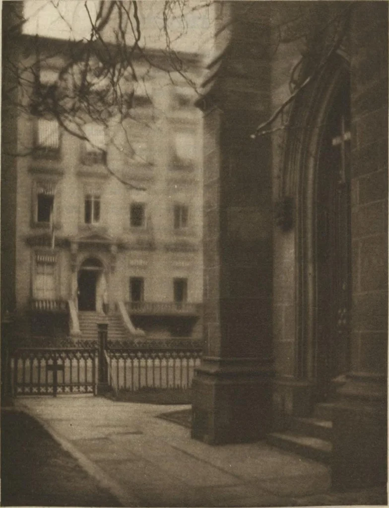 An illustration from The Salmagundi Club, being a history of its beginning as a sketch class, its public service as the Black and White Society, and its career as a club from 1871-1918, with illustrations [electronic resource], 1918, leaf 178