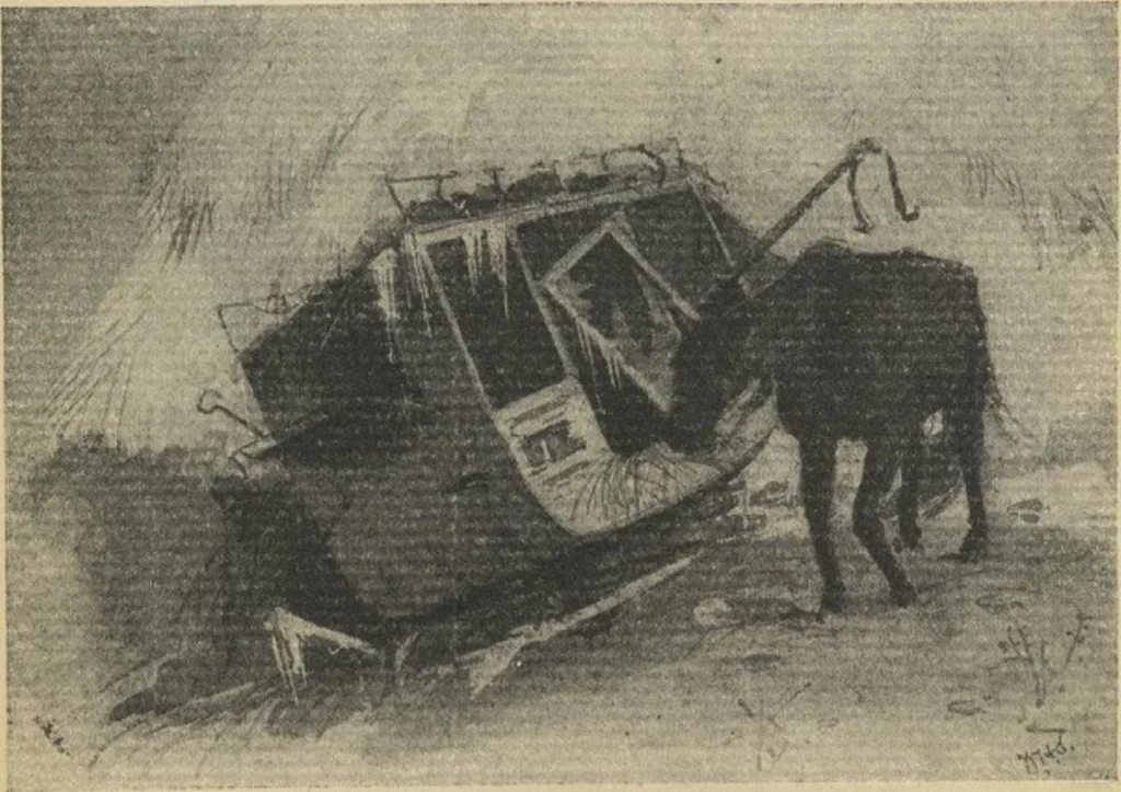 An illustration from The Salmagundi Club, being a history of its beginning as a sketch class, its public service as the Black and White Society, and its career as a club from 1871-1918, with illustrations [electronic resource], 1918, leaf 29