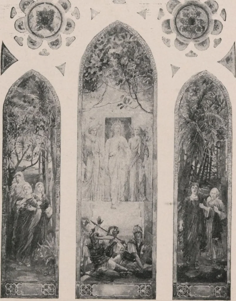 An illustration from Memorial windows [electronic resource], 1896, leaf 22