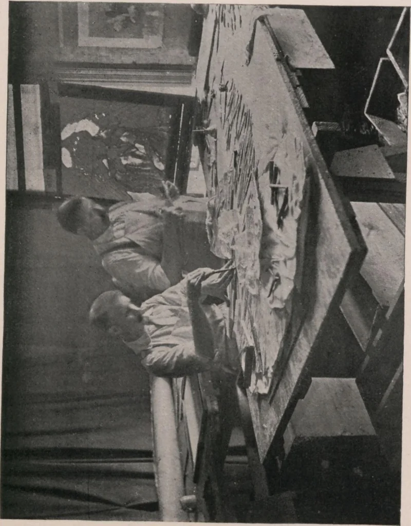 An illustration from Memorial windows [electronic resource], 1896, leaf 48