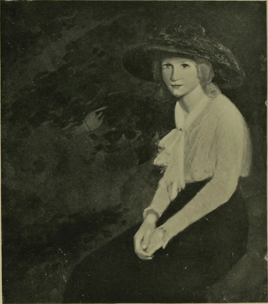 An illustration from Annual exhibition [electronic resource], 1890, leaf 105