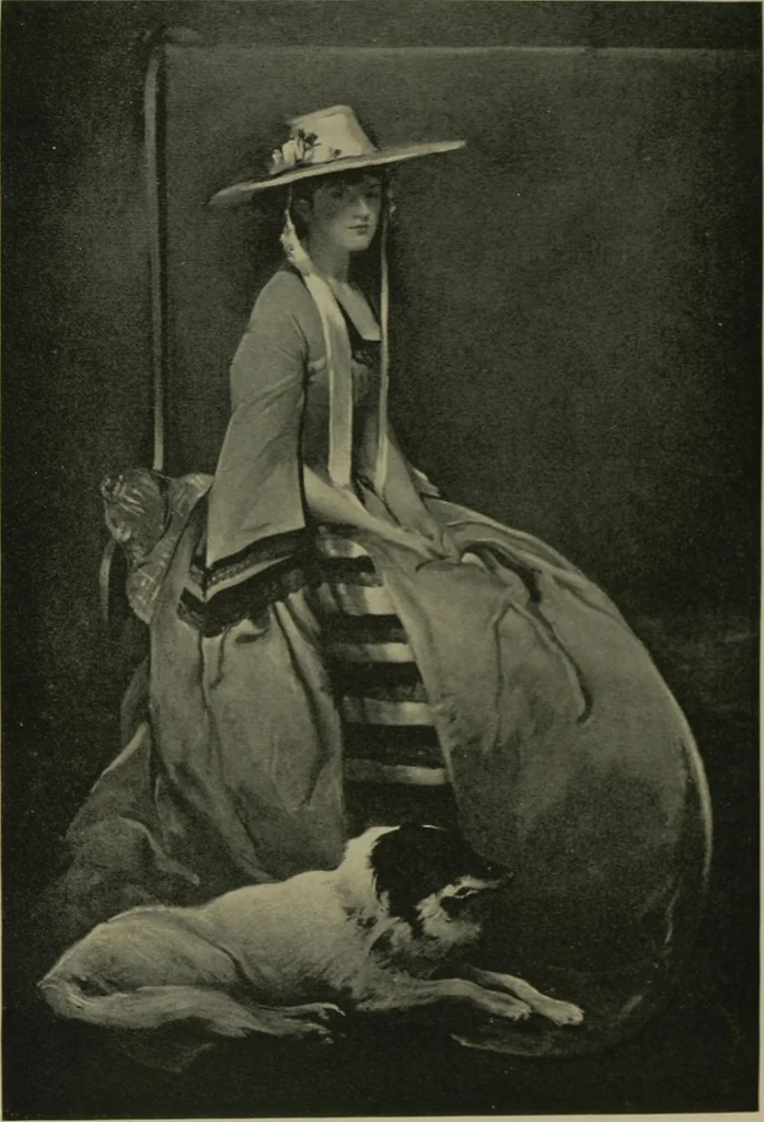 An illustration from Annual exhibition [electronic resource], 1890, leaf 91