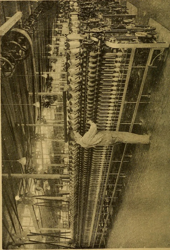 An illustration from From wool to cloth, 1911, leaf 25