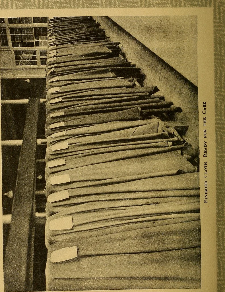 An illustration from From wool to cloth, 1911, leaf 5