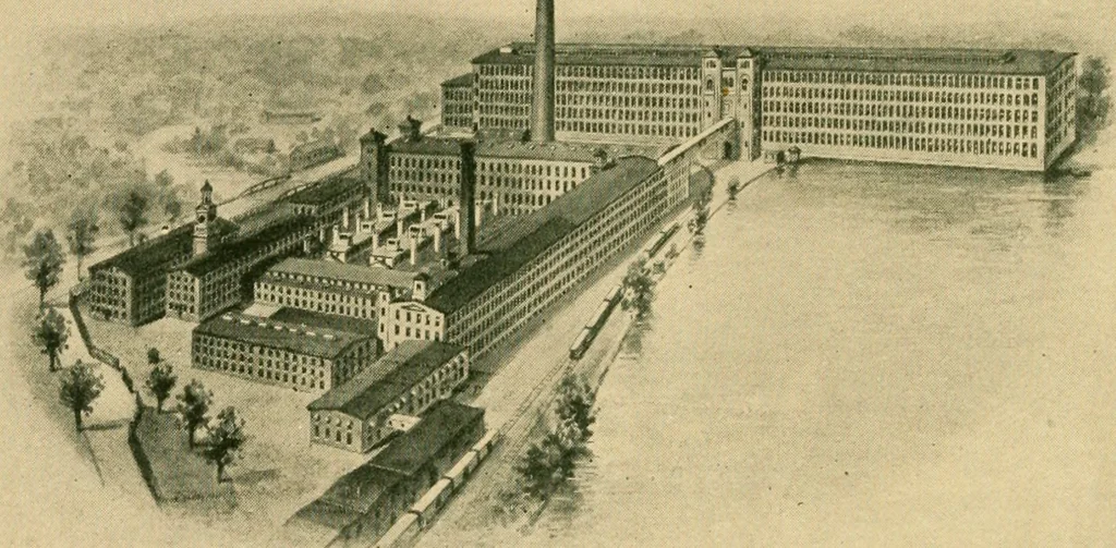 An illustration from From wool to cloth, 1904, leaf 19