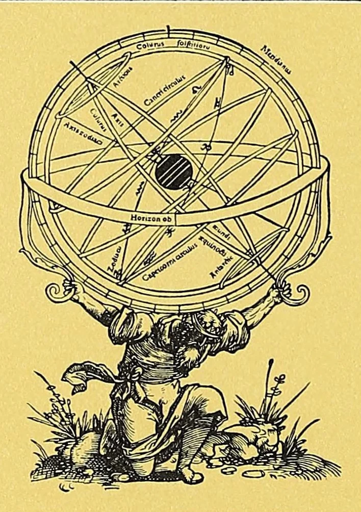 An illustration from F. Thomæ Campanellæ De sensv rervm et magia, libri quatuor, 1620, leaf 2
