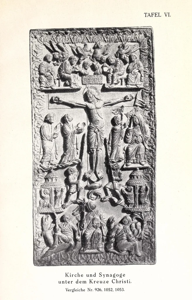 An illustration from Führer durch den symbologischen und typologischen Bilderkreis der christlichen Kunst des Mittelalters, 1920, leaf 123