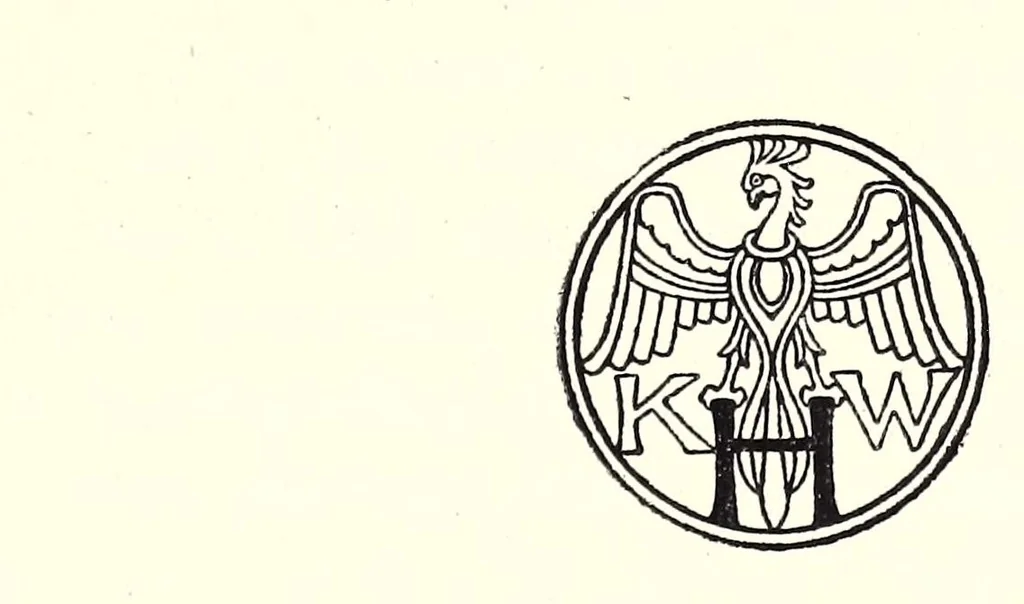 An illustration from Führer durch den symbologischen und typologischen Bilderkreis der christlichen Kunst des Mittelalters, 1920, leaf 7