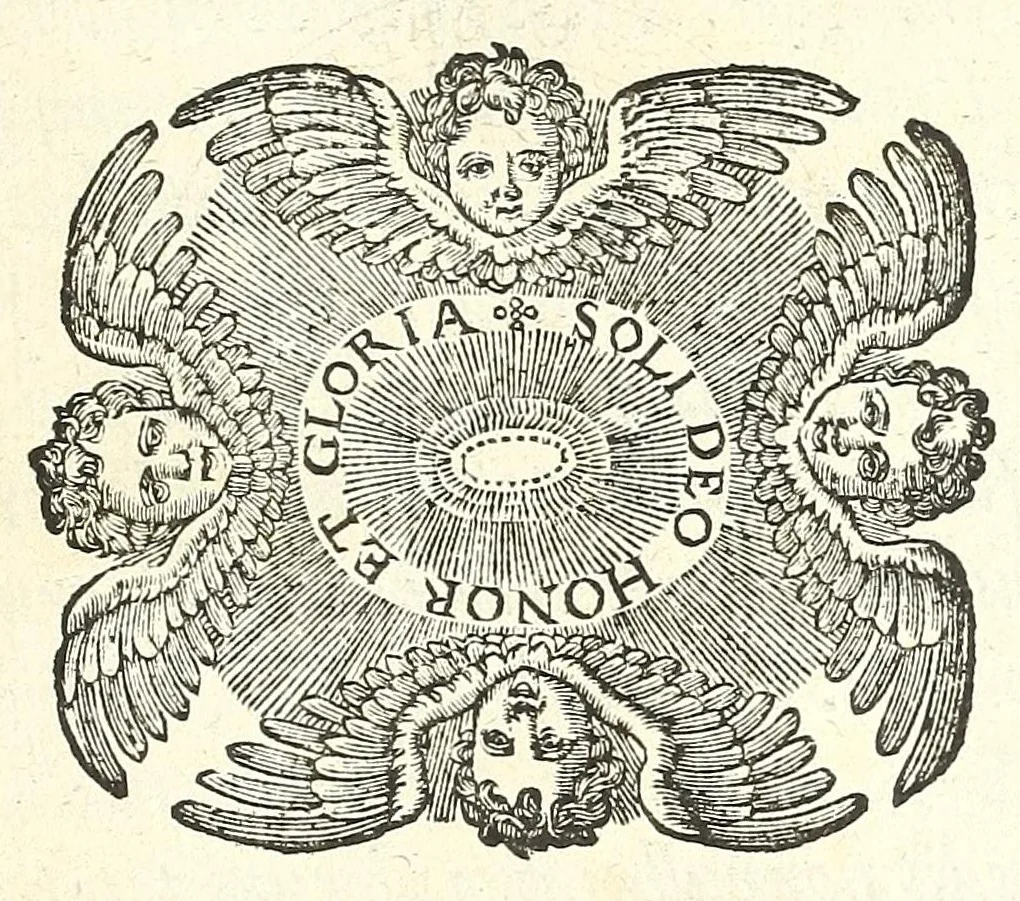 An illustration from Fuldensium antiquitatum libri IIII, 1612, leaf 197