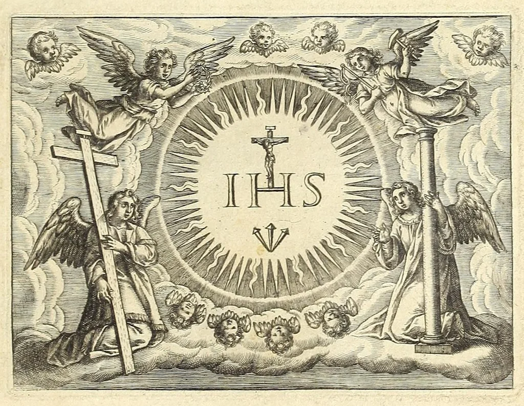 An illustration from Fuldensium antiquitatum libri IIII, 1612, leaf 3