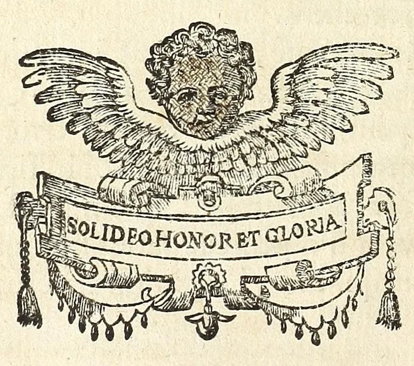 An illustration from Fuldensium antiquitatum libri IIII, 1612, leaf 392