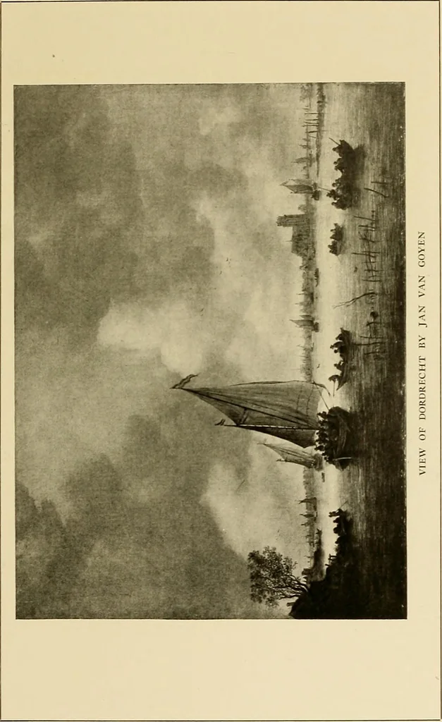 An illustration from The Hudson-Fulton celebration. Catalogue of an exhibition held in the Metropolitan Museum of Art; commemorative of the tercentenary of the discovery of the Hudson River by Henry Hudson in the year 1609, and the centenary of the first use of steam in the navigation of said river by Robert Fulton in the year 1807, 1909, leaf 93