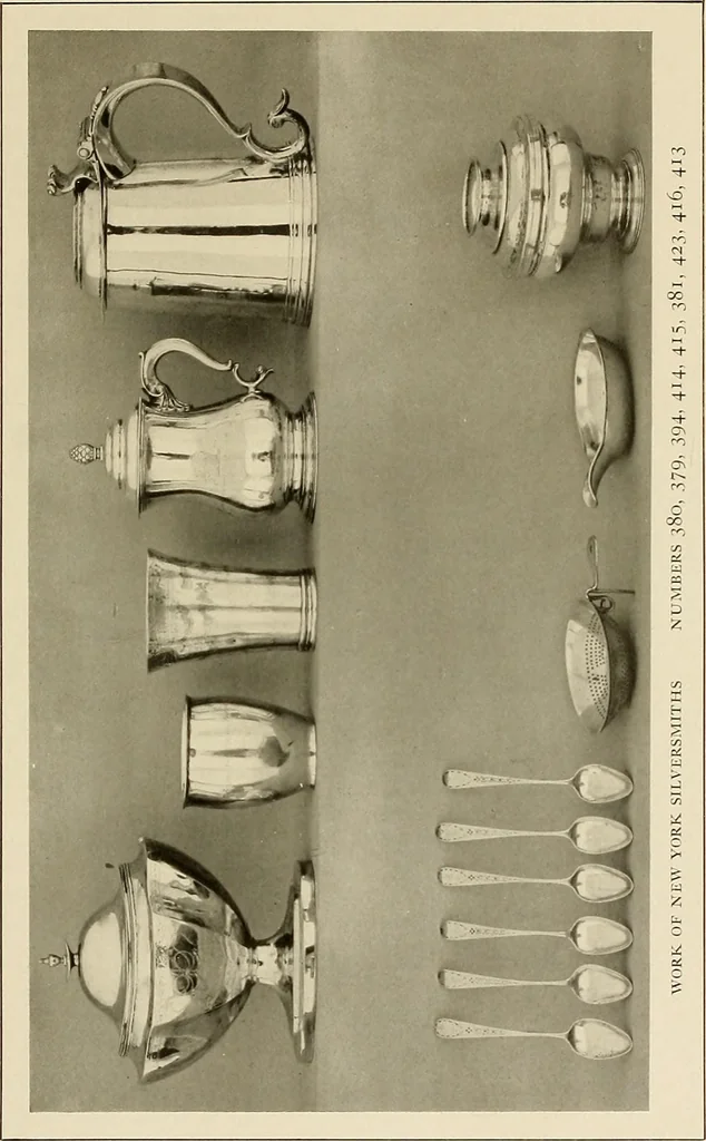 An illustration from The Hudson-Fulton celebration. Catalogue of an exhibition held in the Metropolitan Museum of Art; commemorative of the tercentenary of the discovery of the Hudson River by Henry Hudson in the year 1609, and the centenary of the first use of steam in the navigation of said river by Robert Fulton in the year 1807, 1909, leaf 249