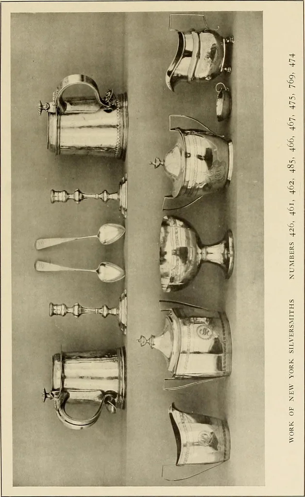 An illustration from The Hudson-Fulton celebration. Catalogue of an exhibition held in the Metropolitan Museum of Art; commemorative of the tercentenary of the discovery of the Hudson River by Henry Hudson in the year 1609, and the centenary of the first use of steam in the navigation of said river by Robert Fulton in the year 1807, 1909, leaf 257