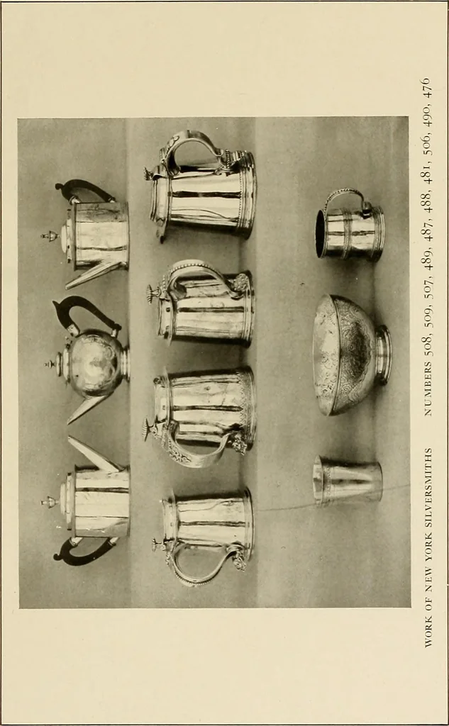 An illustration from The Hudson-Fulton celebration. Catalogue of an exhibition held in the Metropolitan Museum of Art; commemorative of the tercentenary of the discovery of the Hudson River by Henry Hudson in the year 1609, and the centenary of the first use of steam in the navigation of said river by Robert Fulton in the year 1807, 1909, leaf 261