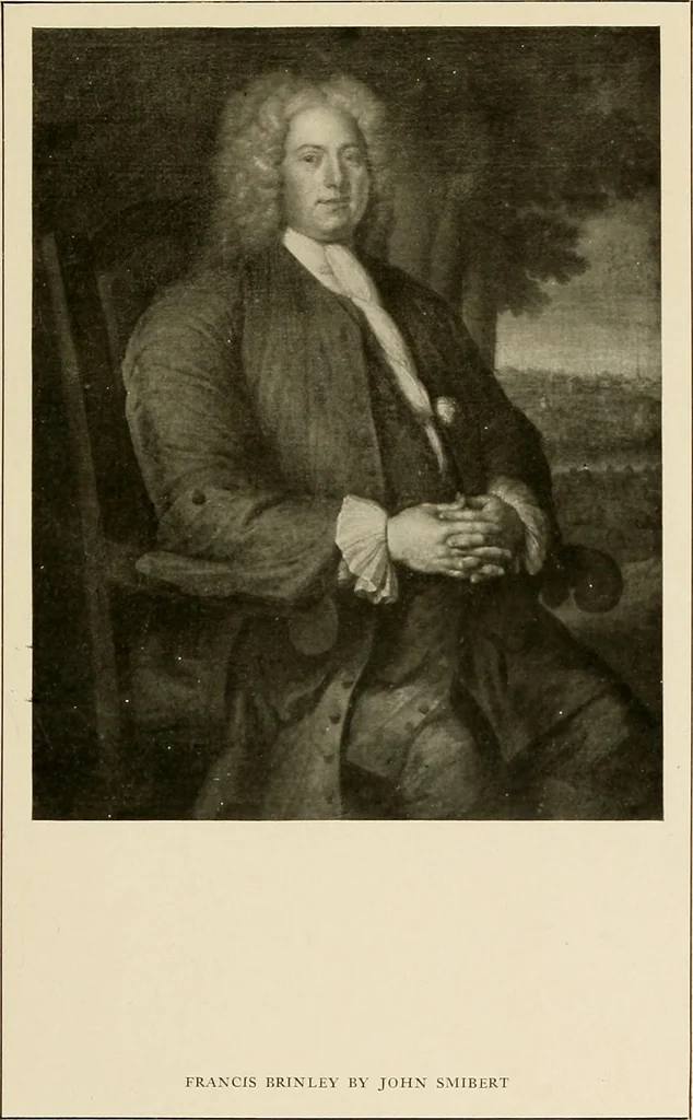 An illustration from The Hudson-Fulton celebration. Catalogue of an exhibition held in the Metropolitan Museum of Art; commemorative of the tercentenary of the discovery of the Hudson River by Henry Hudson in the year 1609, and the centenary of the first use of steam in the navigation of said river by Robert Fulton in the year 1807, 1909, leaf 45