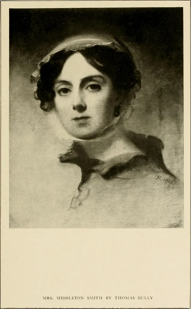 An illustration from The Hudson-Fulton celebration. Catalogue of an exhibition held in the Metropolitan Museum of Art; commemorative of the tercentenary of the discovery of the Hudson River by Henry Hudson in the year 1609, and the centenary of the first use of steam in the navigation of said river by Robert Fulton in the year 1807, 1909, leaf 53