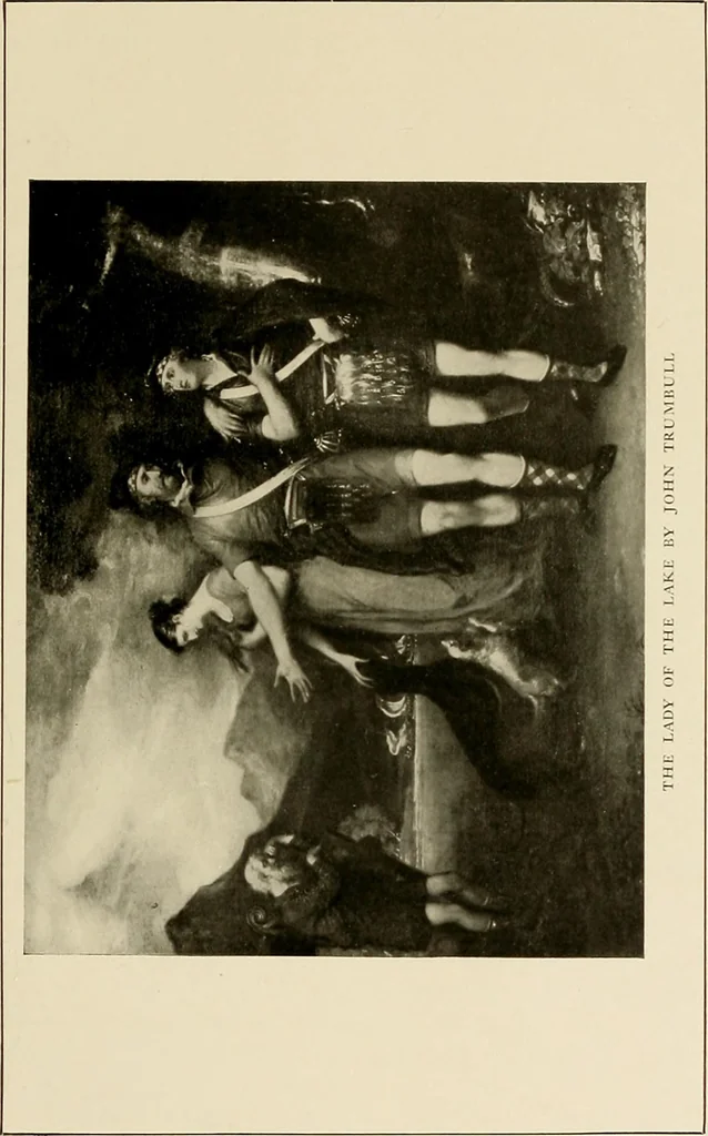 An illustration from The Hudson-Fulton celebration. Catalogue of an exhibition held in the Metropolitan Museum of Art; commemorative of the tercentenary of the discovery of the Hudson River by Henry Hudson in the year 1609, and the centenary of the first use of steam in the navigation of said river by Robert Fulton in the year 1807, 1909, leaf 57