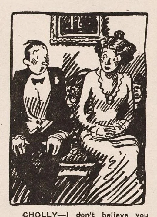An illustration from Fun Section 1912-03-31 (N.Y. World)(D&M), 1912, leaf 5