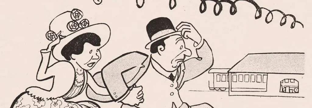 An illustration from Fun Section 1912-04-28 (N.Y. World)(D&M), 1912, leaf 3