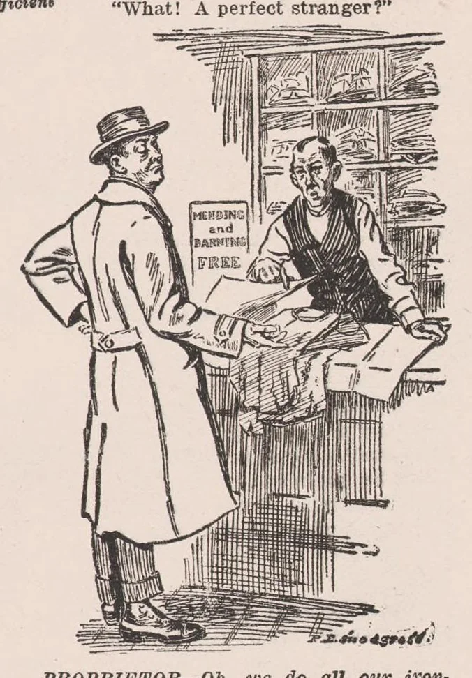 An illustration from Fun Section 1914-06-07 (N.Y. World)(D&M), 1914, leaf 2