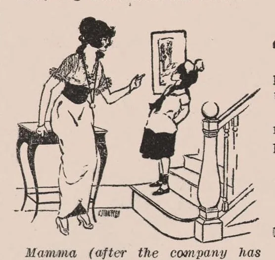 An illustration from Fun Section 1914-06-07 (N.Y. World)(D&M), 1914, leaf 5