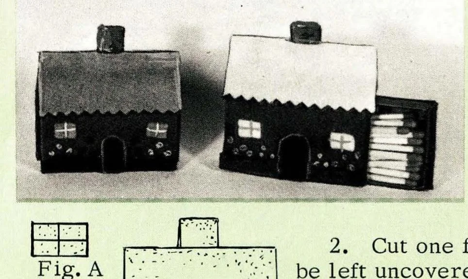 An illustration from Fun With Felt, 1966, leaf 2