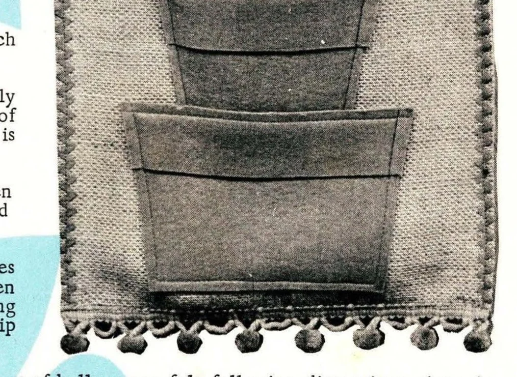 An illustration from Fun With Felt, 1966, leaf 20