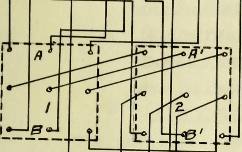 An illustration from Function and use of transformers in electrical work, 1909, leaf 13