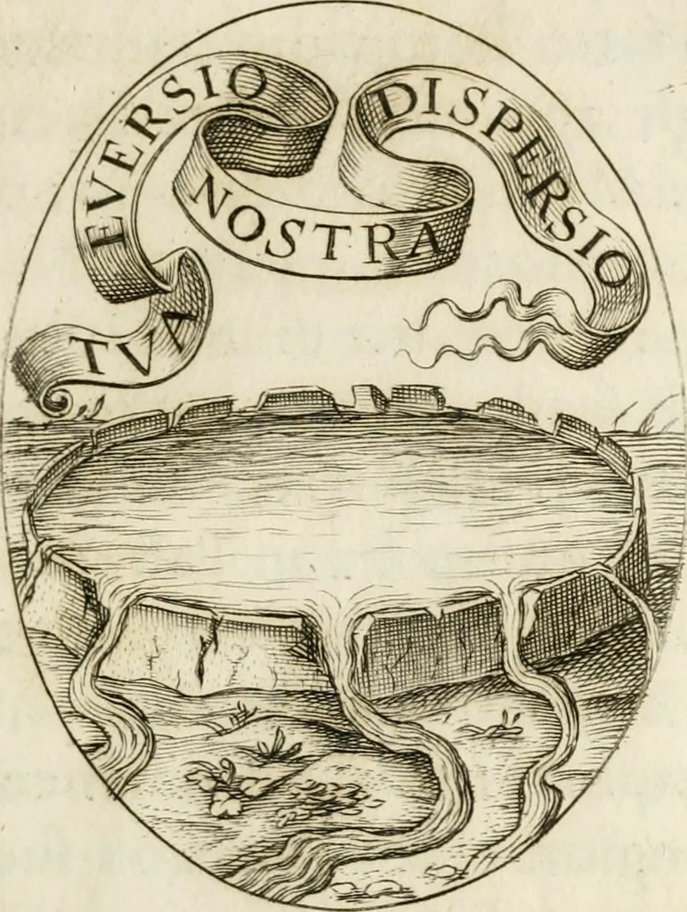 An illustration from Funerali nella morte dell'ill.mo et r.mo sig. card.le Horatio Spinola arciuescouo di Genoua, 1616, leaf 142