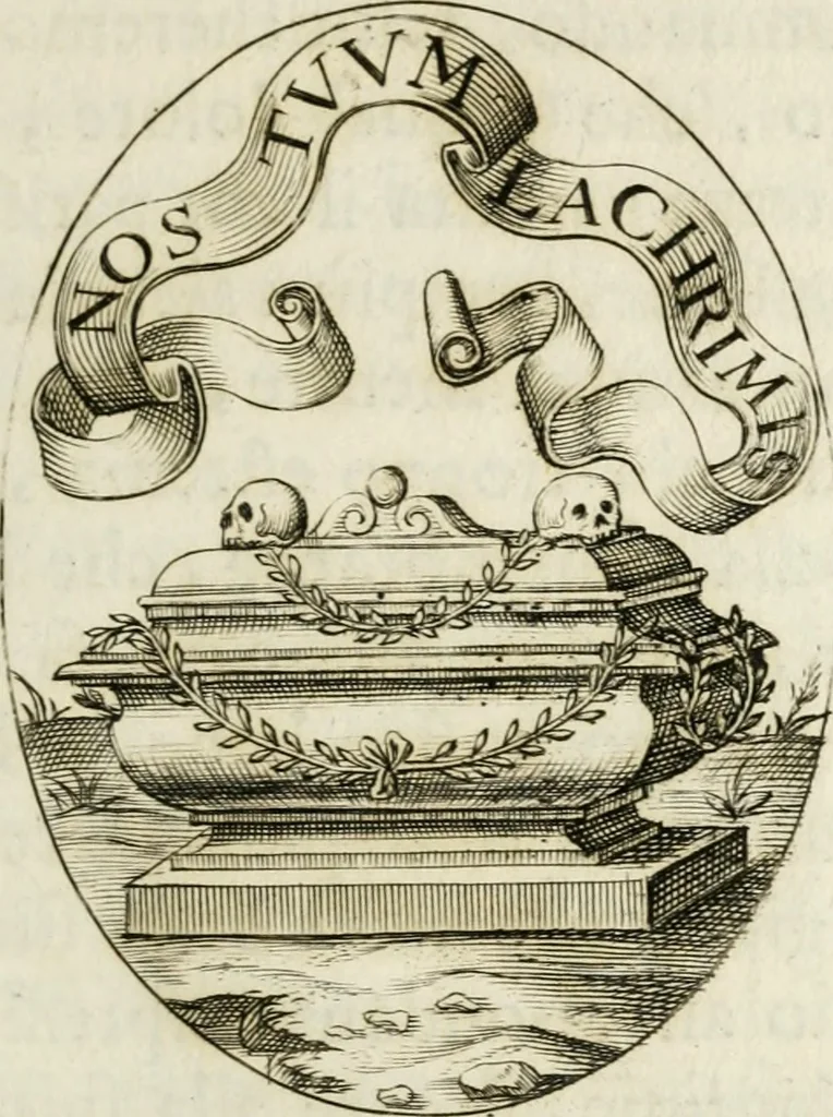 An illustration from Funerali nella morte dell'ill.mo et r.mo sig. card.le Horatio Spinola arciuescouo di Genoua, 1616, leaf 162