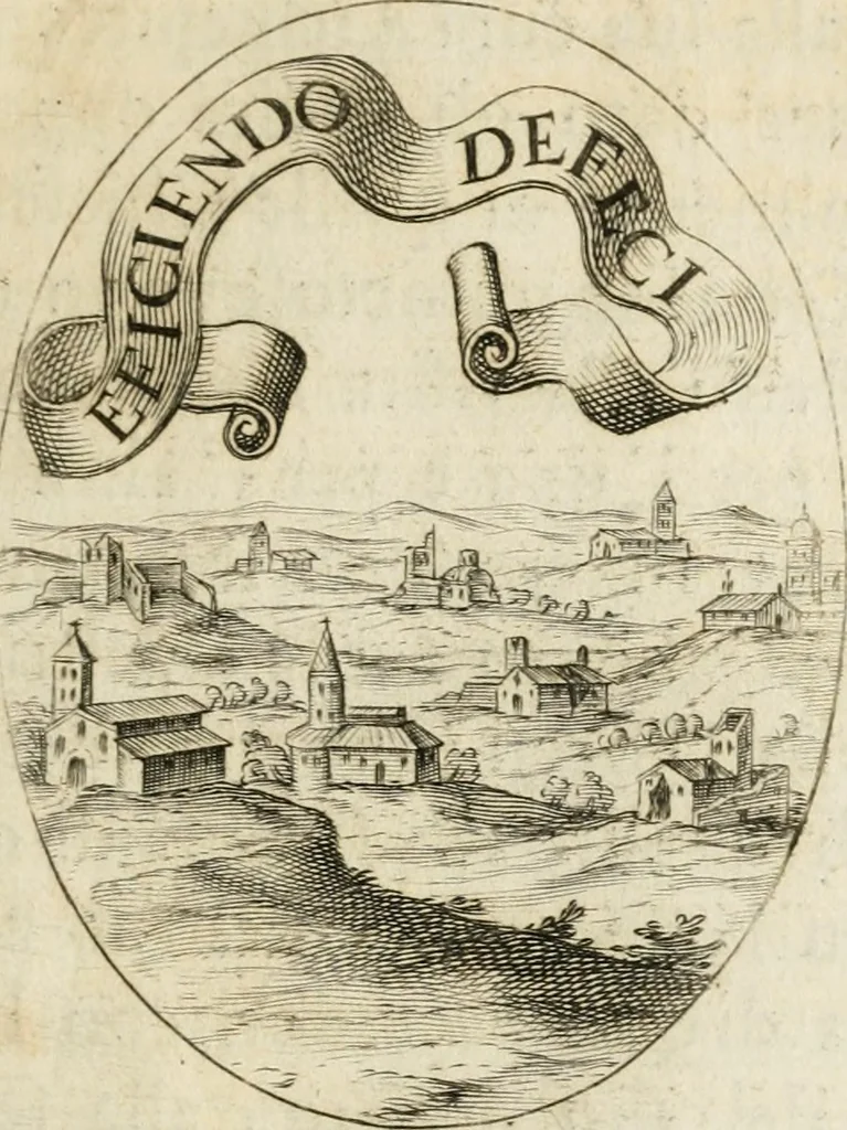An illustration from Funerali nella morte dell'ill.mo et r.mo sig. card.le Horatio Spinola arciuescouo di Genoua, 1616, leaf 66