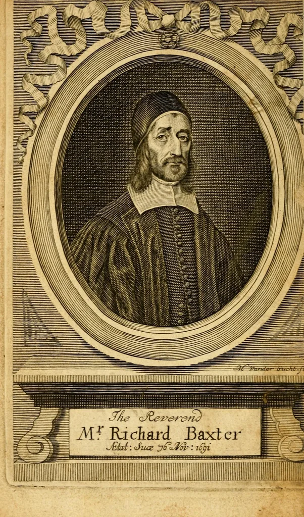 An illustration from A funeral-sermon for the Reverend, holy and excellent divine, Mr. Richard Baxter, who deceased Decemb. 8, 1691 : with an account of his life, 1692, leaf 4