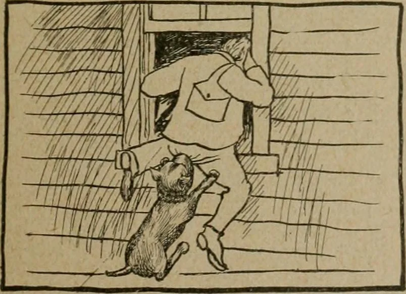 An illustration from Fun for doctors and their patients; fifty authentic ghost stories by fifty experienced physicians, 1901, leaf 29