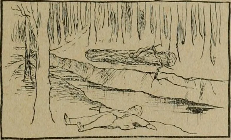 An illustration from Fun for doctors and their patients; fifty authentic ghost stories by fifty experienced physicians, 1901, leaf 81