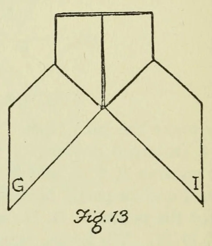 An illustration from Fun with paper folding, 1928, leaf 16