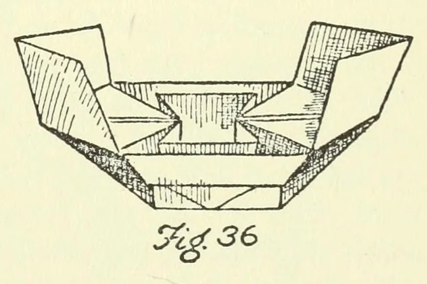 An illustration from Fun with paper folding, 1928, leaf 21