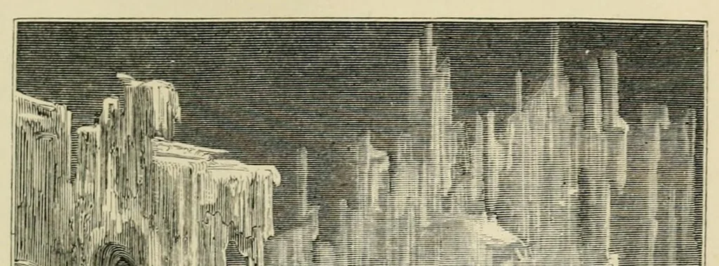 An illustration from The fur country; or, Seventy degrees north latitude;, 1874, leaf 199