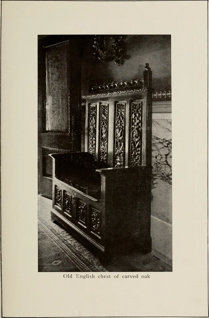 An illustration from Furnishing the home of good taste : a brief sketch of the period styles in interior decoration with suggestions as to their employment in the homes of today, 1912, leaf 102