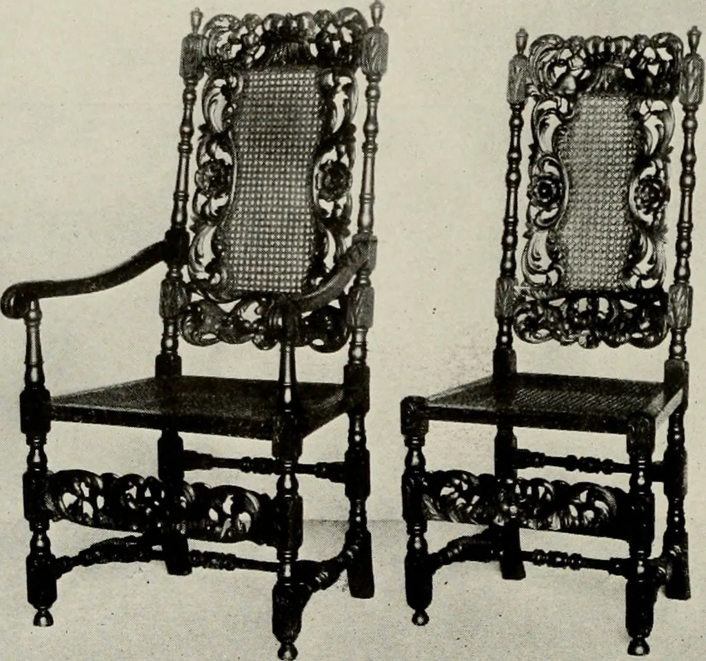 An illustration from Furnishing the home of good taste : a brief sketch of the period styles in interior decoration with suggestions as to their employment in the homes of today, 1912, leaf 109
