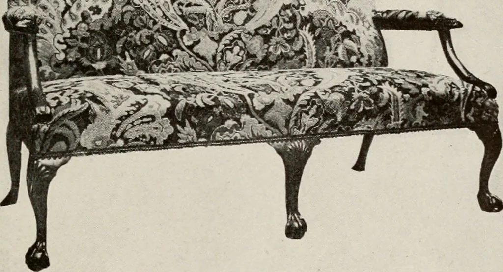 An illustration from Furnishing the home of good taste : a brief sketch of the period styles in interior decoration with suggestions as to their employment in the homes of today, 1912, leaf 118