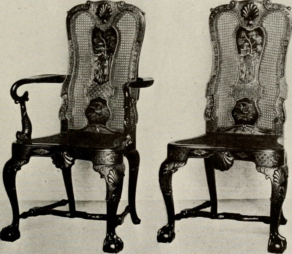 An illustration from Furnishing the home of good taste : a brief sketch of the period styles in interior decoration with suggestions as to their employment in the homes of today, 1912, leaf 118