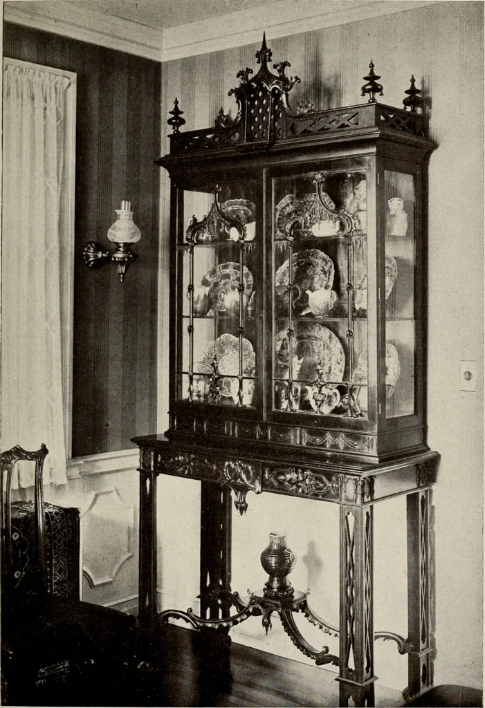 An illustration from Furnishing the home of good taste : a brief sketch of the period styles in interior decoration with suggestions as to their employment in the homes of today, 1912, leaf 132