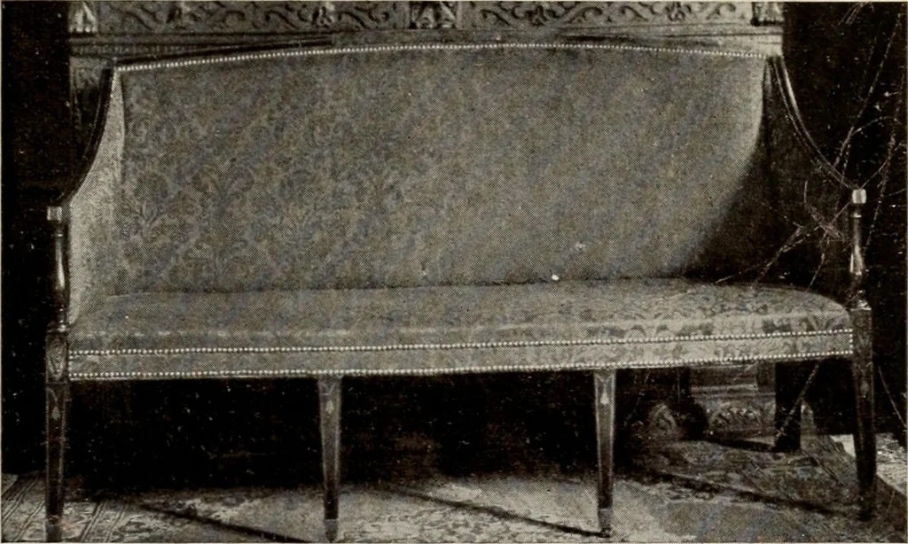 An illustration from Furnishing the home of good taste : a brief sketch of the period styles in interior decoration with suggestions as to their employment in the homes of today, 1912, leaf 138